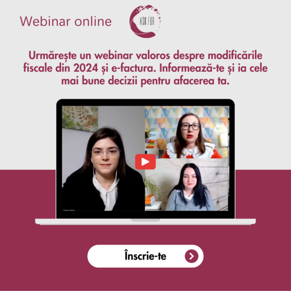 Acasa - Webinar online